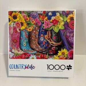 Buffalo Games - Cowgirl Colors - 1000 Piece Jigsaw Puzzle NIB